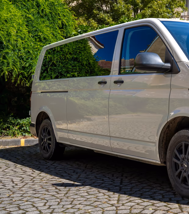 Prostorný minivan Velké taxi